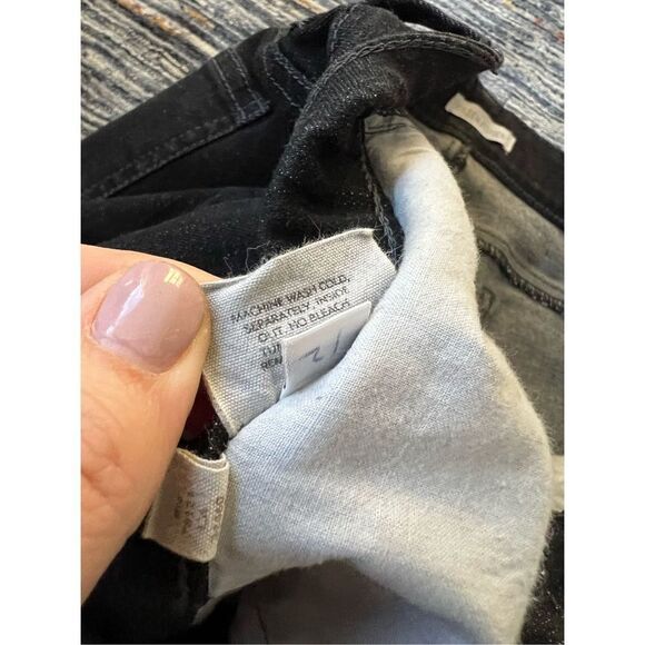 Eileen Fisher black Stretch Jeans Denim Womens size 12 - Picture 5 of 8